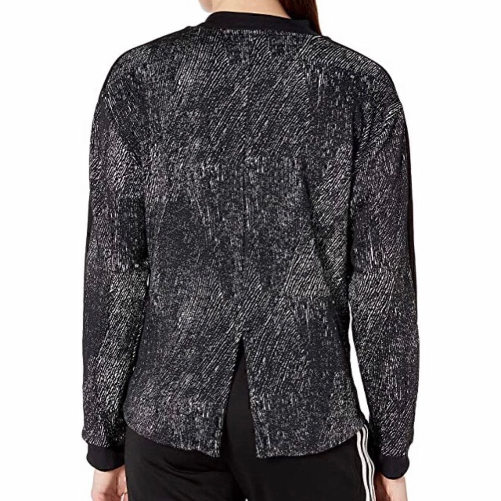 NEW! Adidas Womens Athletics Statement Jacket-L - Picture 2 of 14